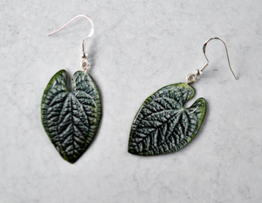 Plant earrings